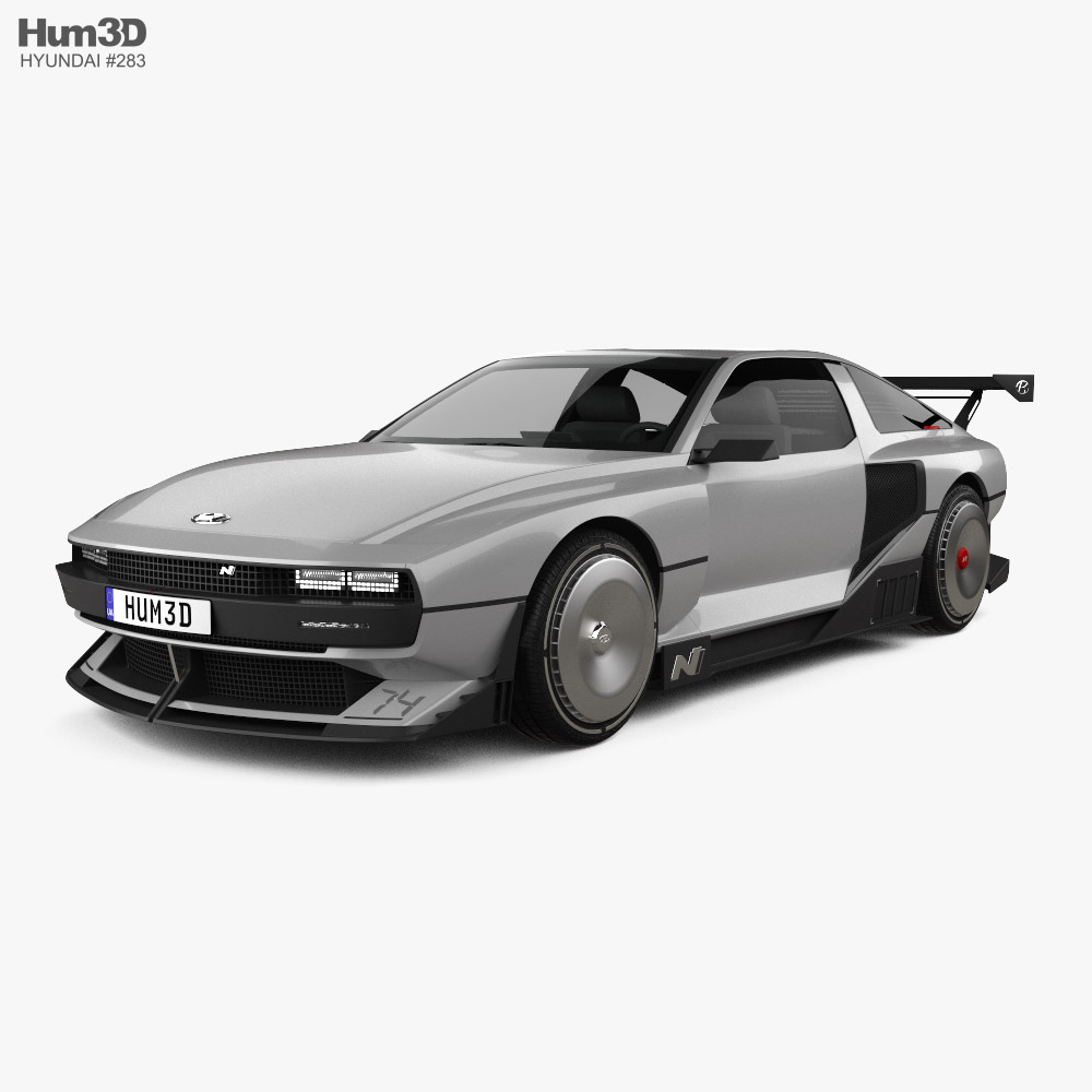 Hyundai N Vision 74 2024 3D model