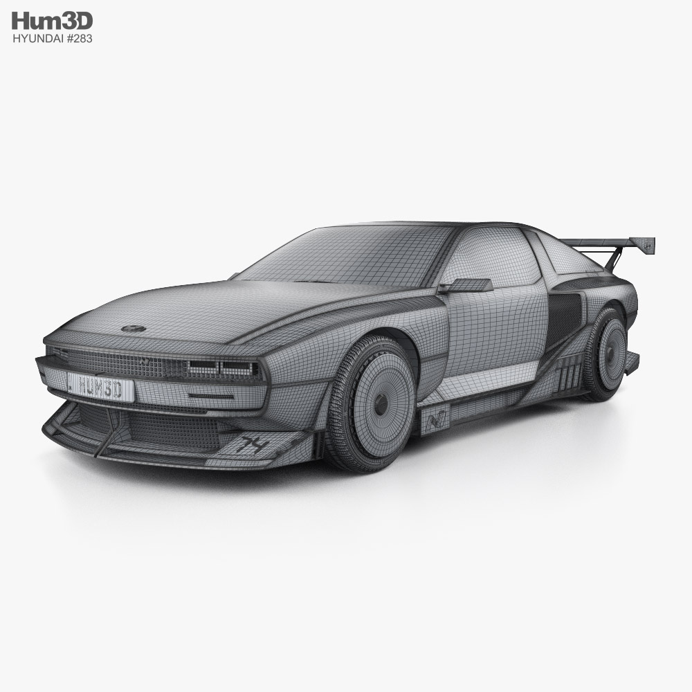 Hyundai N Vision 74 2024 3D model