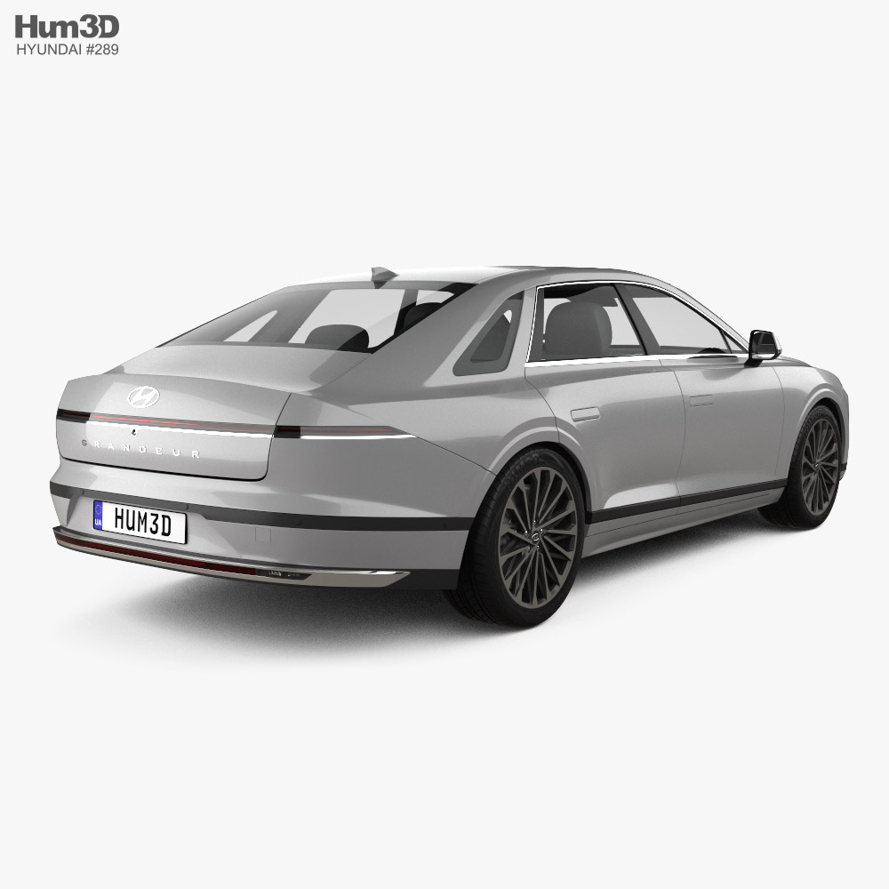 Hyundai Grandeur 2024 3D model