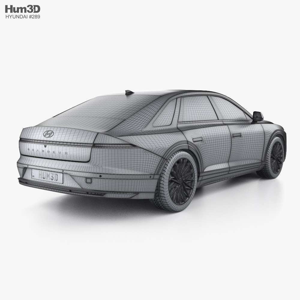 Hyundai Grandeur 2024 3D model