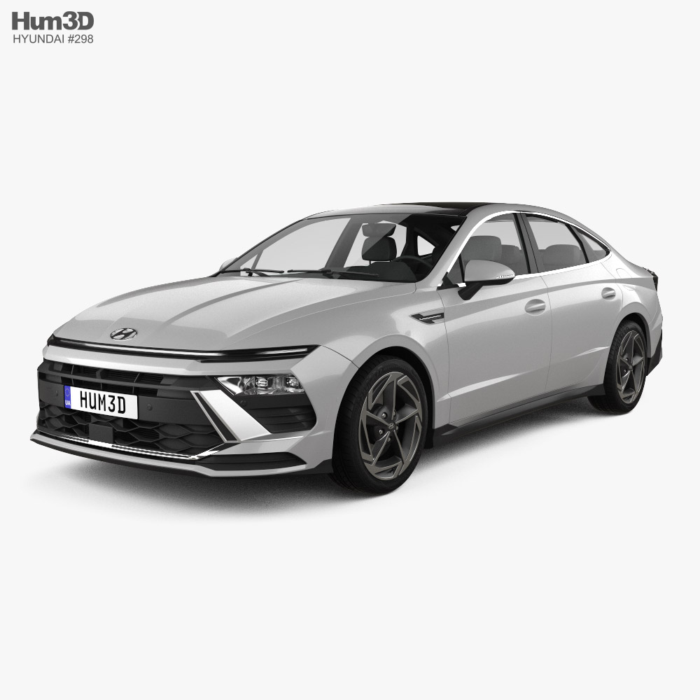 Hyundai Sonata 2024 3D model