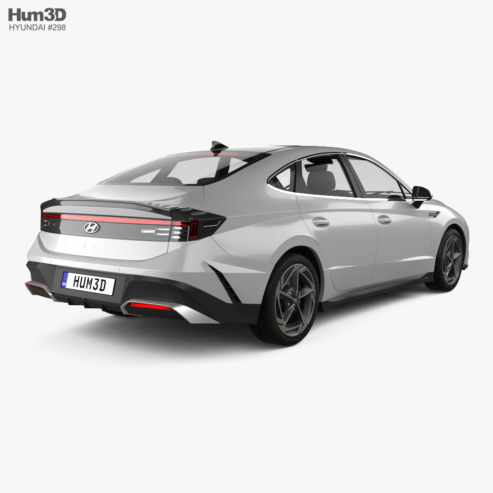 Hyundai Sonata 2024 3D model