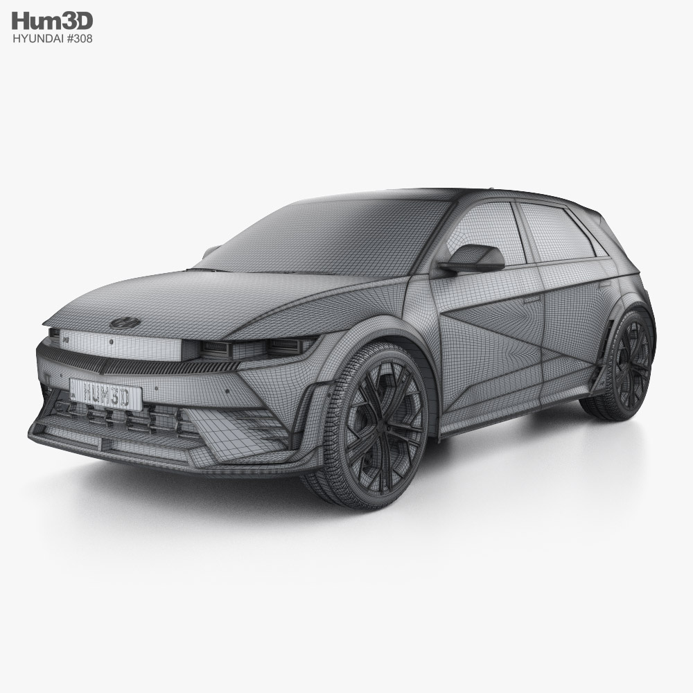 Hyundai Ioniq 5 N 2024 3D model