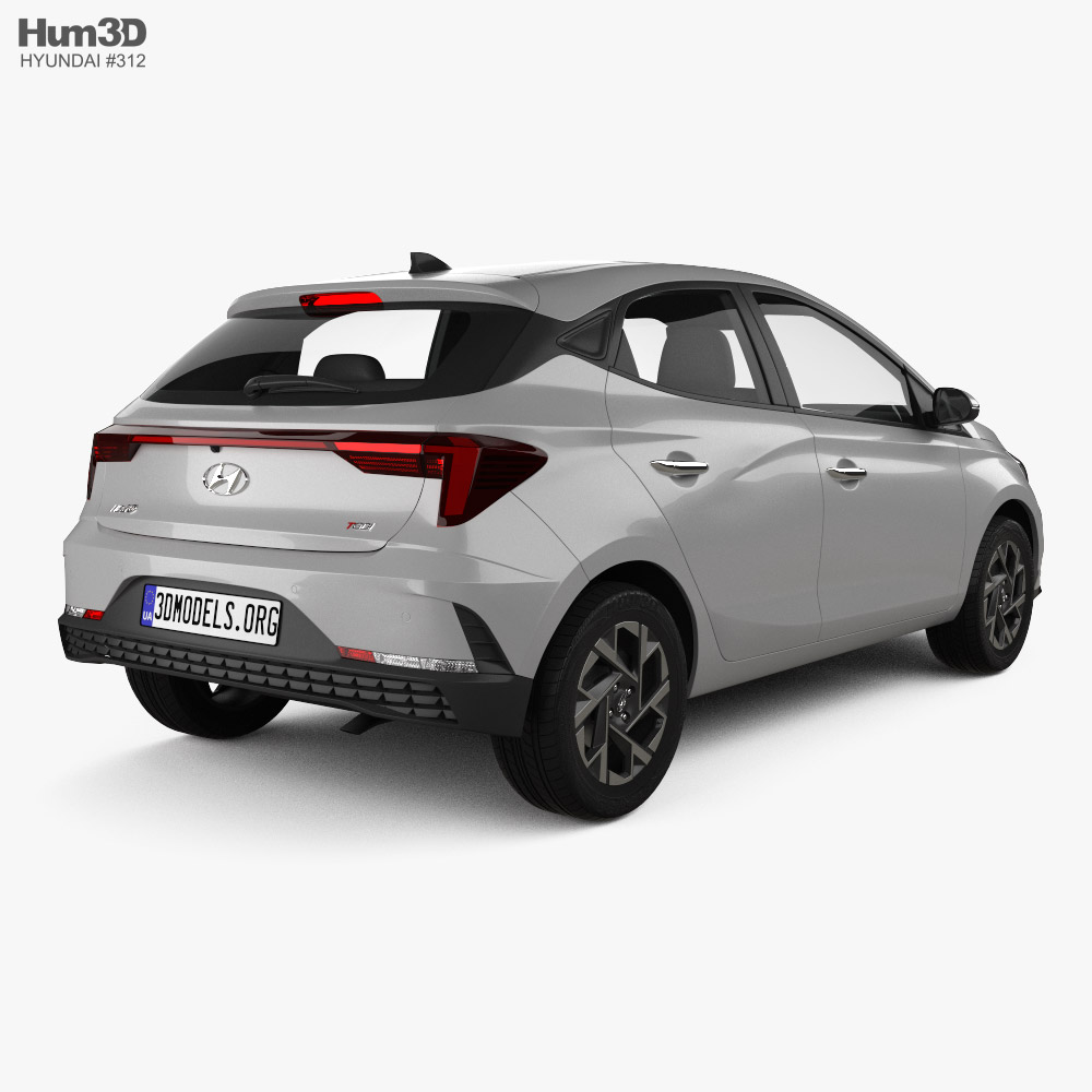 Hyundai HB20 2023 3D model