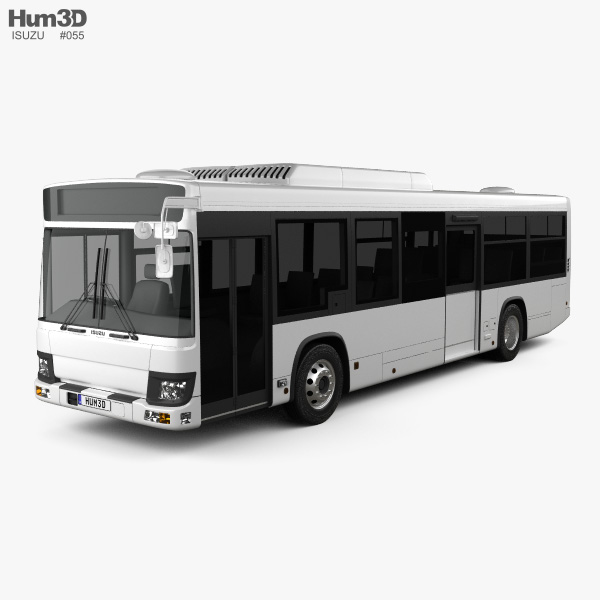 Isuzu Erga Mio L2 bus 2019 3D model