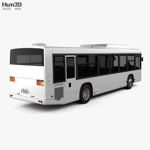 Isuzu Erga Mio L2 bus 2019 3D model