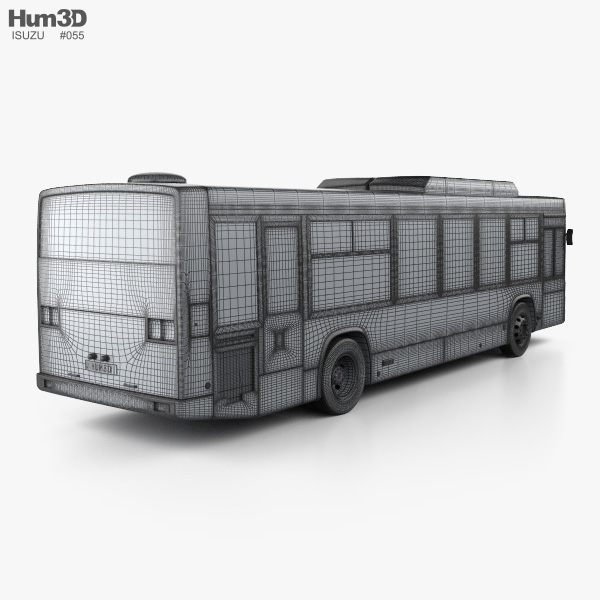 Isuzu Erga Mio L2 bus 2019 3D model