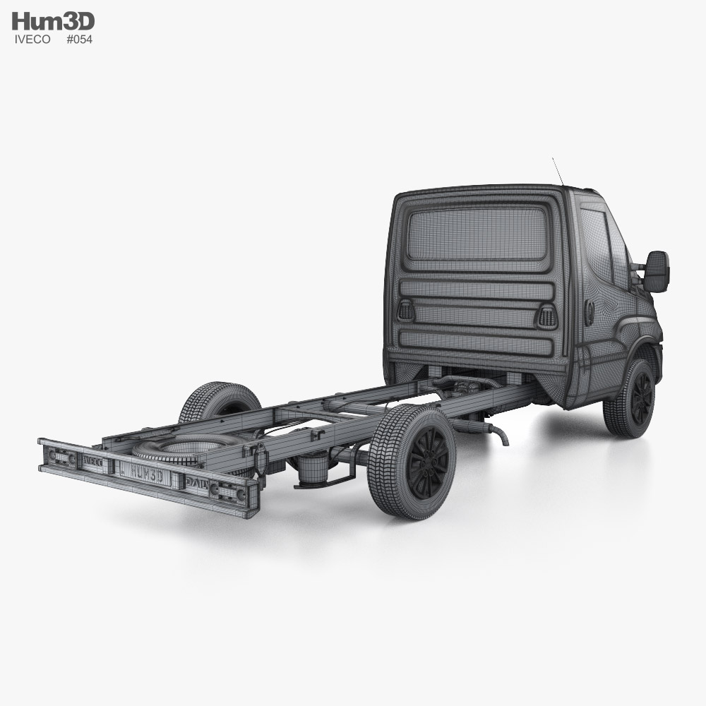 Iveco Daily Single Cab Chassis 2024 3D model