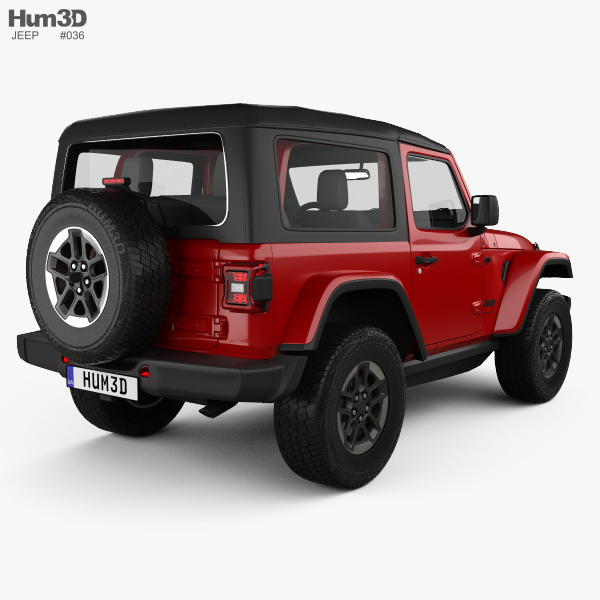 Jeep Wrangler Rubicon 2020 3D model