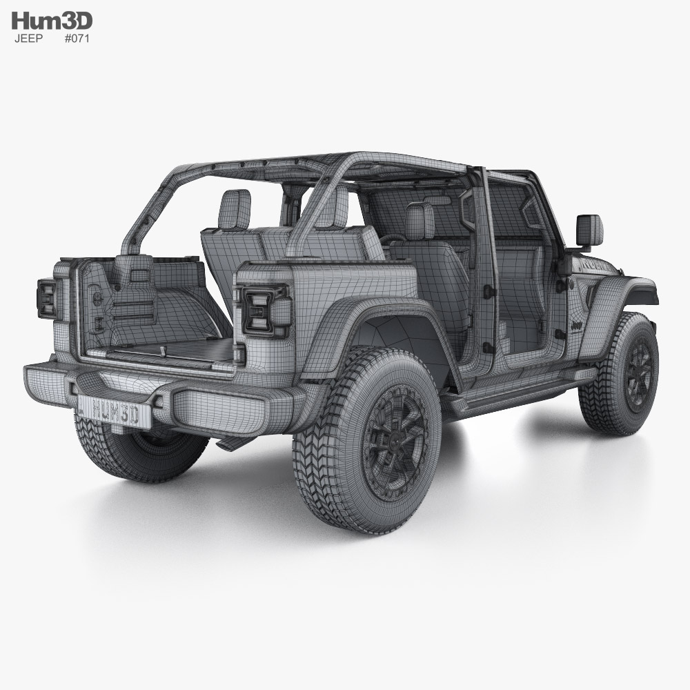 Jeep Wrangler Unlimited Rubicon 392 2024 3D model