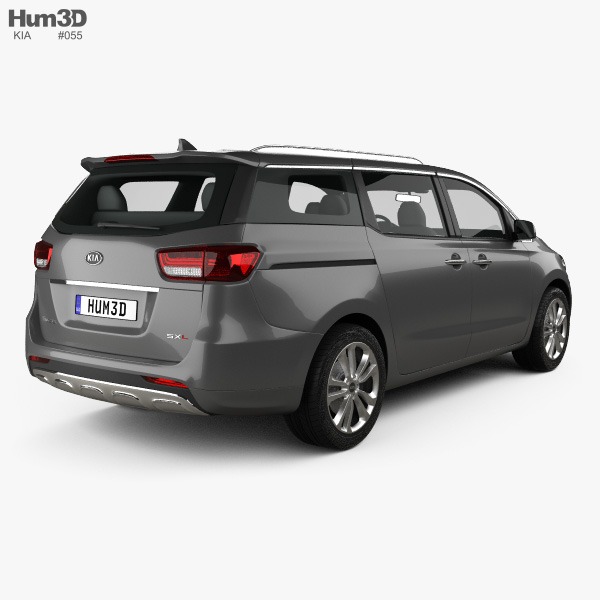 Kia Sedona SXL 2017 3D model