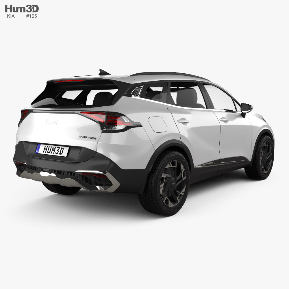 Kia Sportage 2024 3D model