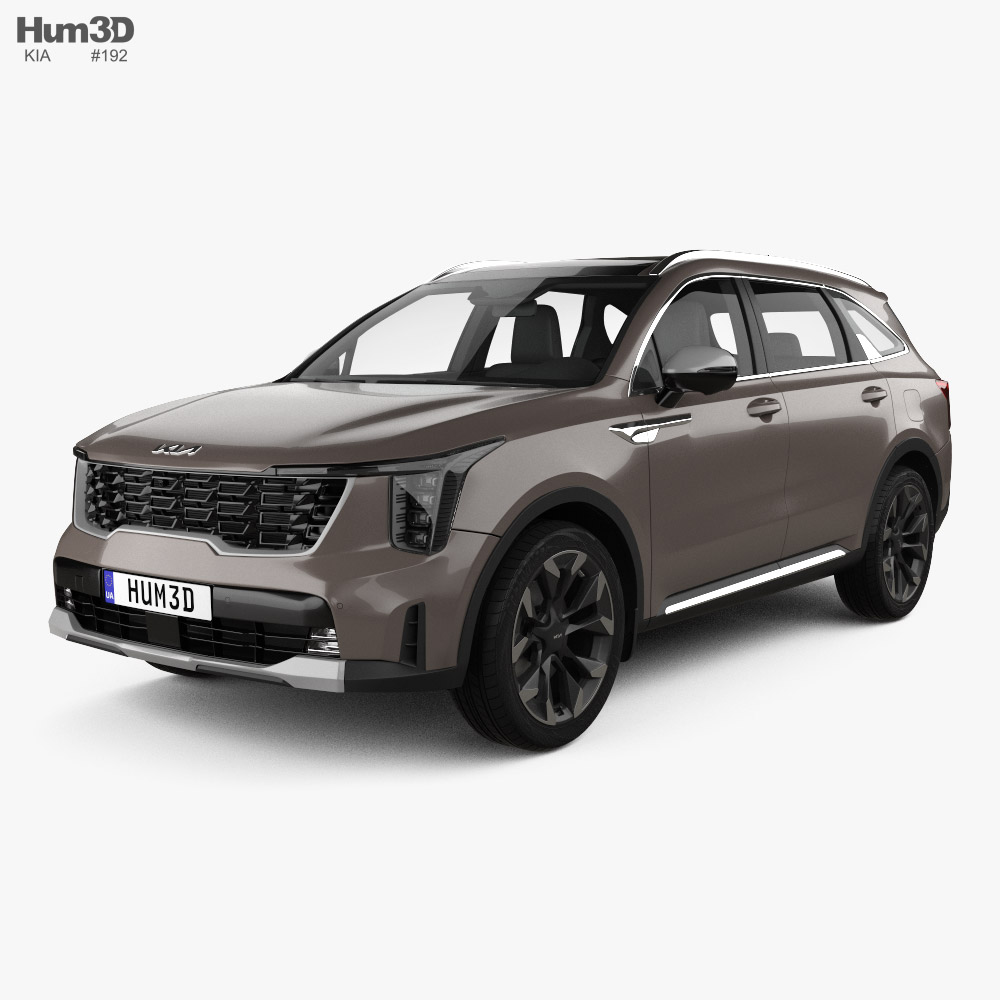 Kia Sorento HEV 2024 3D model