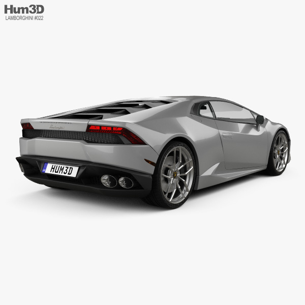 Lamborghini Huracan 2017 3D model