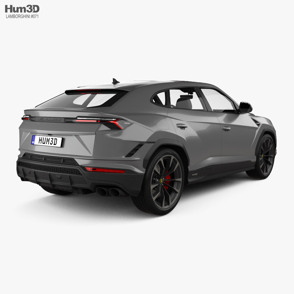 Lamborghini Urus S 2024 3D model