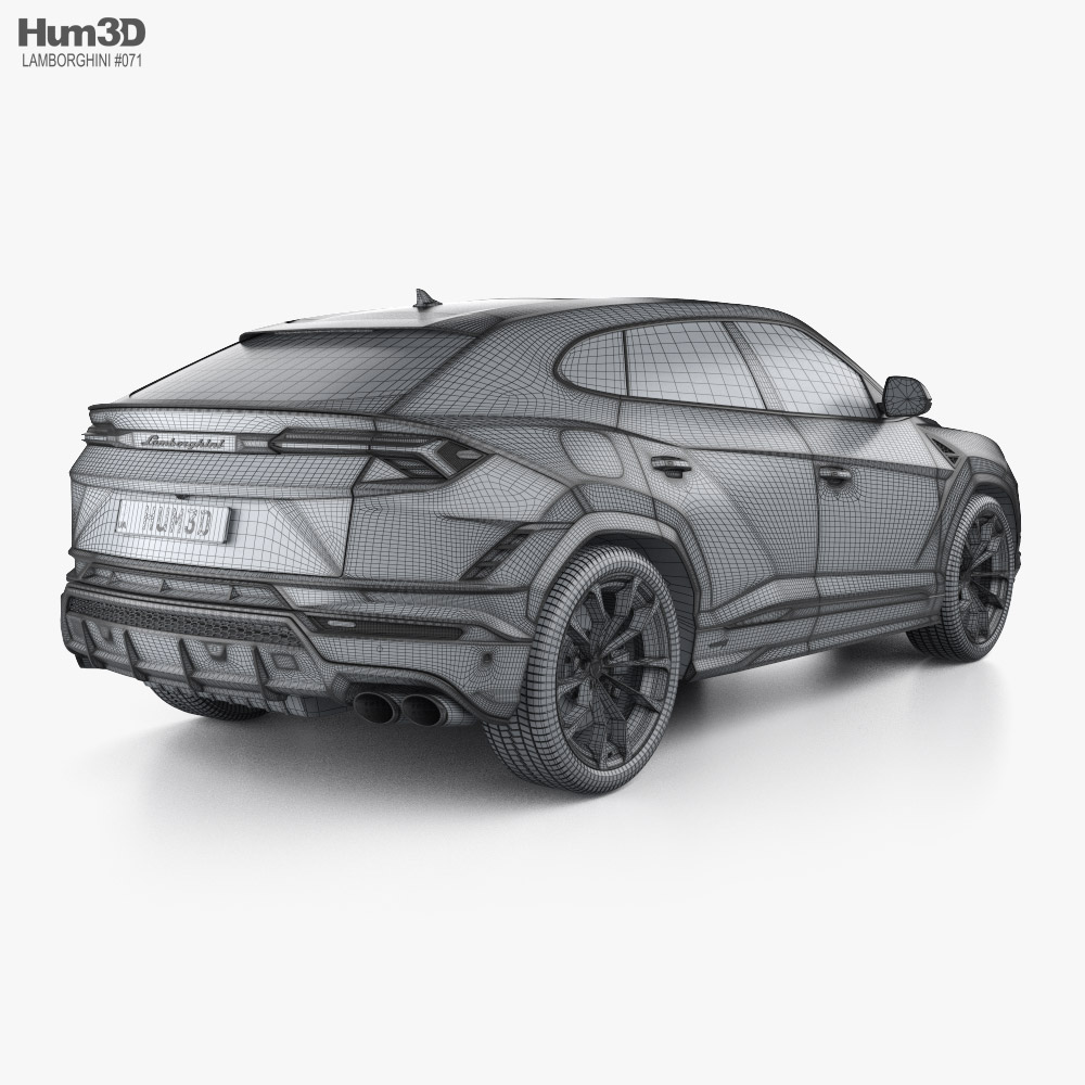 Lamborghini Urus S 2024 3D model