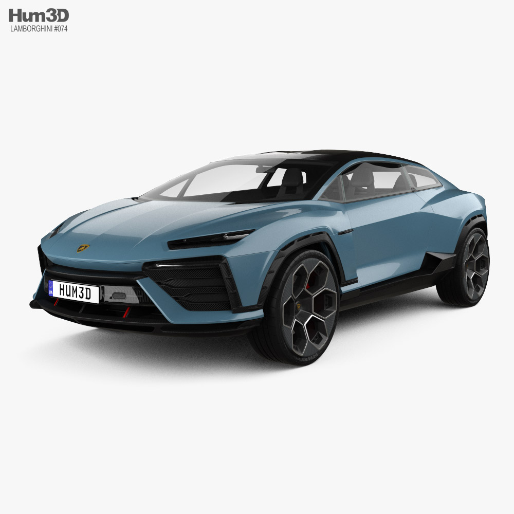 Lamborghini Lanzador 2024 3D model