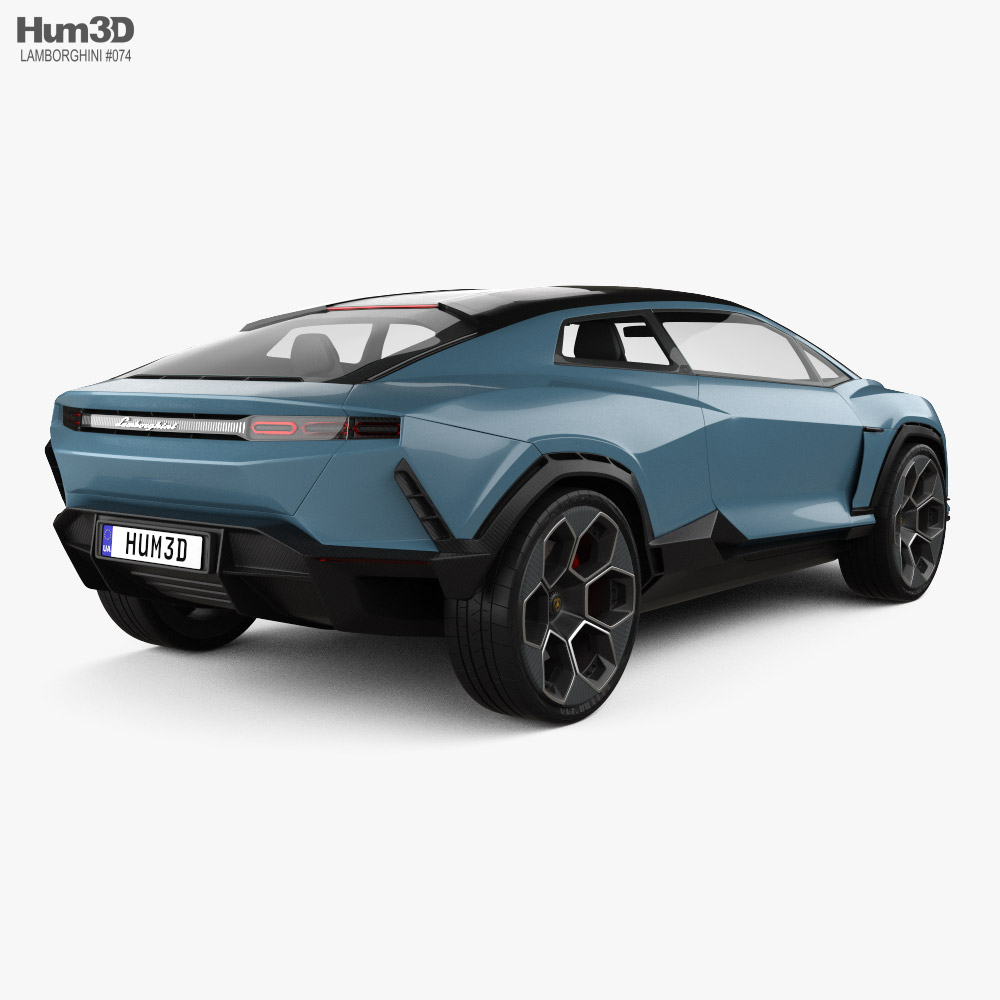 Lamborghini Lanzador 2024 3D model