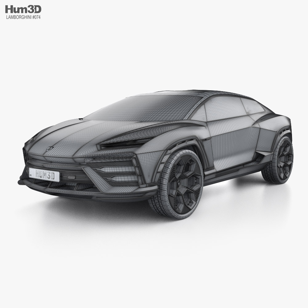 Lamborghini Lanzador 2024 3D model