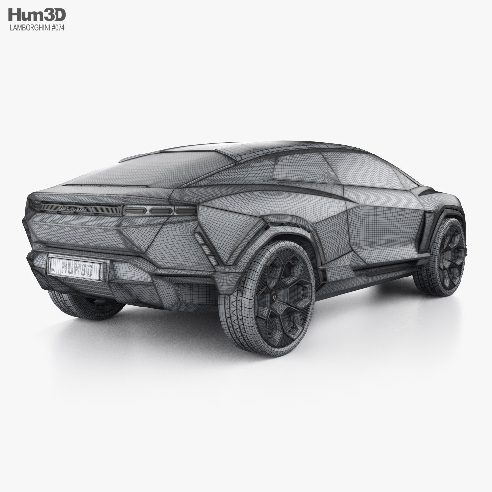 Lamborghini Lanzador 2024 3D model