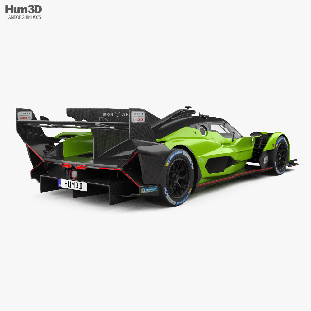 Lamborghini SC63 2024 3D model