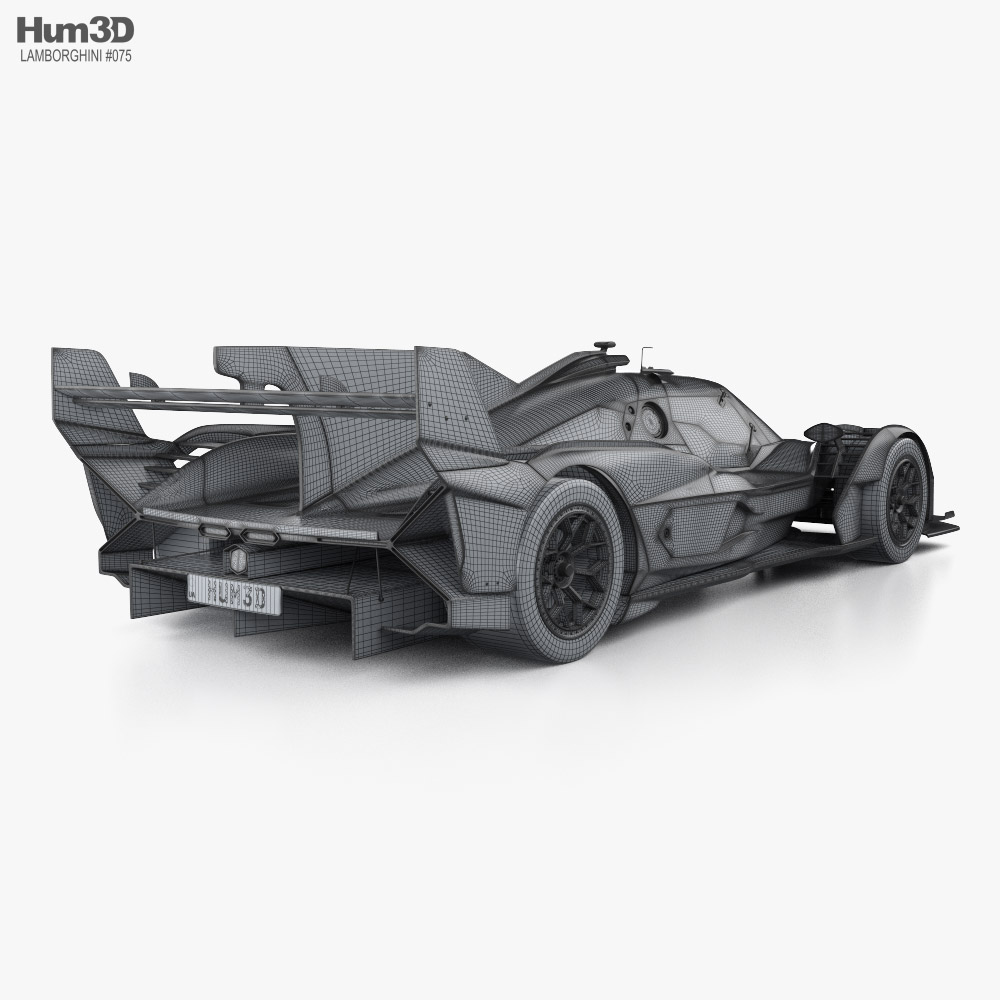 Lamborghini SC63 2024 3D model