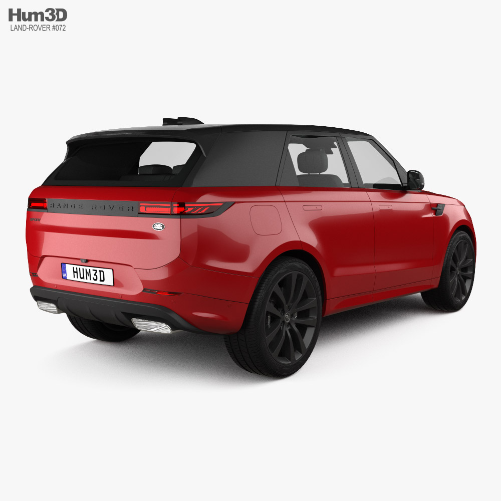 Land Rover Range Rover Sport P510e First Edition 2024 3D model