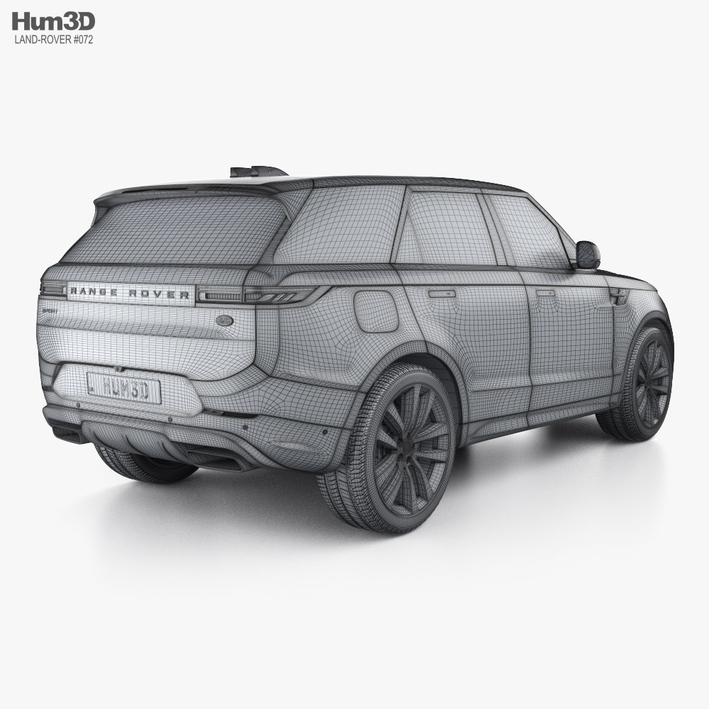 Land Rover Range Rover Sport P510e First Edition 2024 3D model