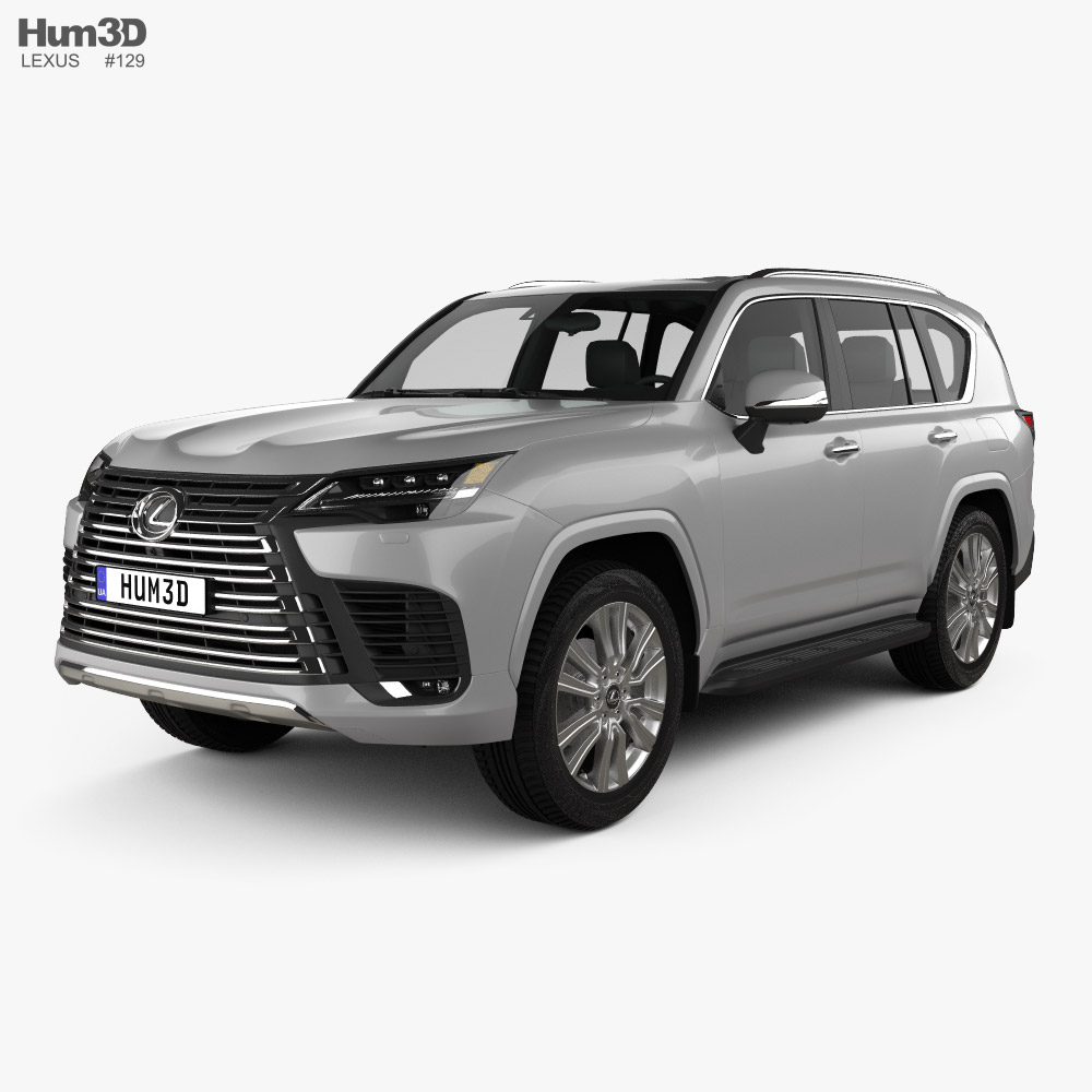 Lexus LX 600 2024 3D model