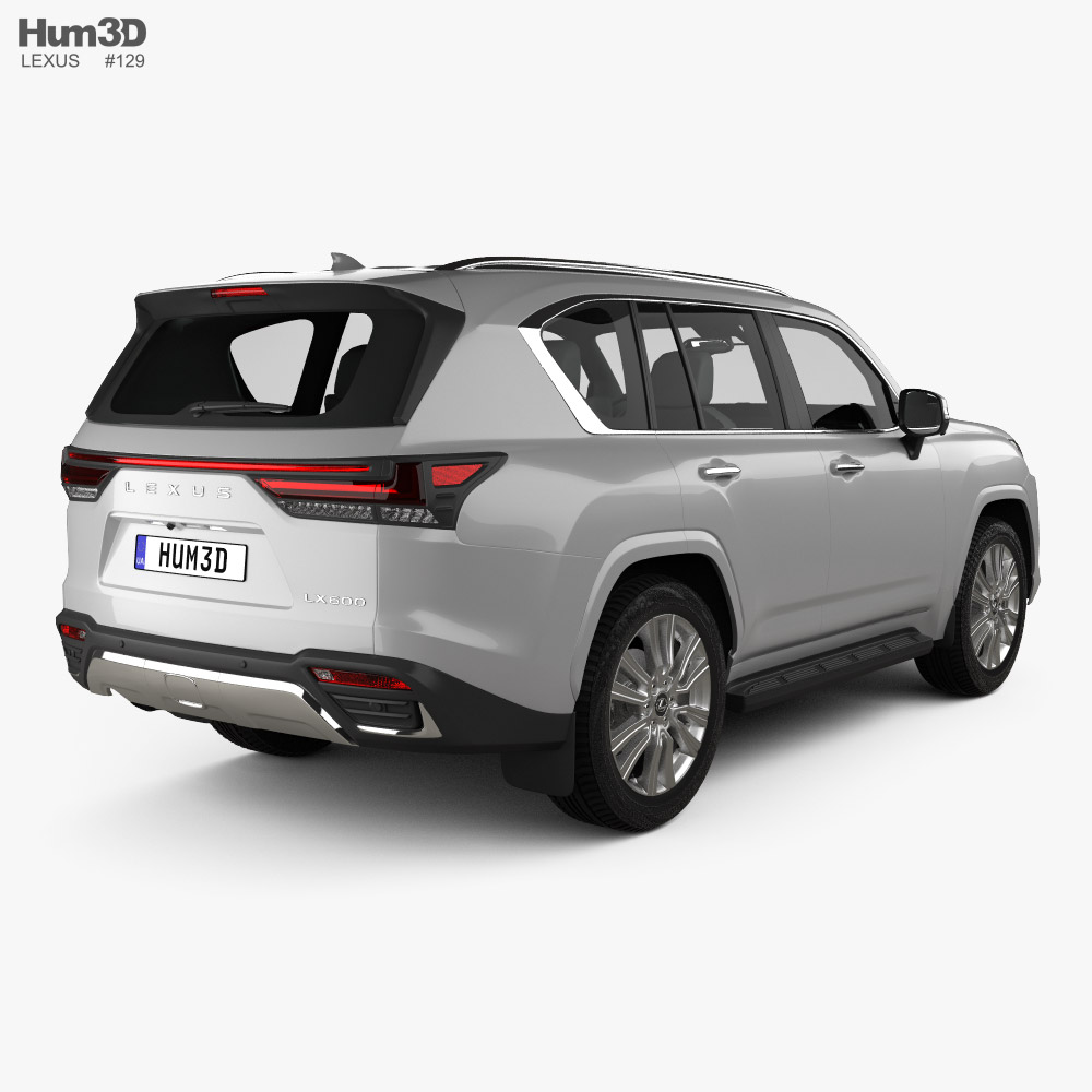 Lexus LX 600 2024 3D model