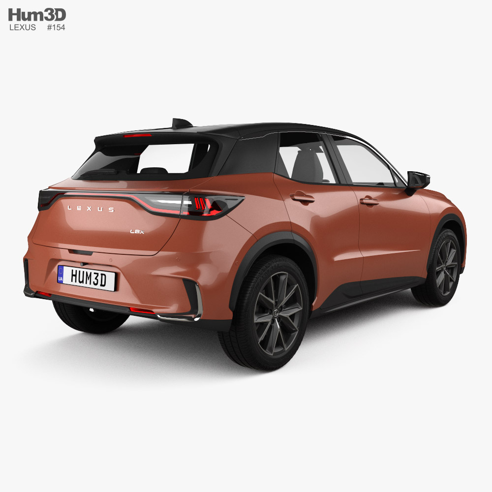 Lexus LBX Cool 2024 3D model