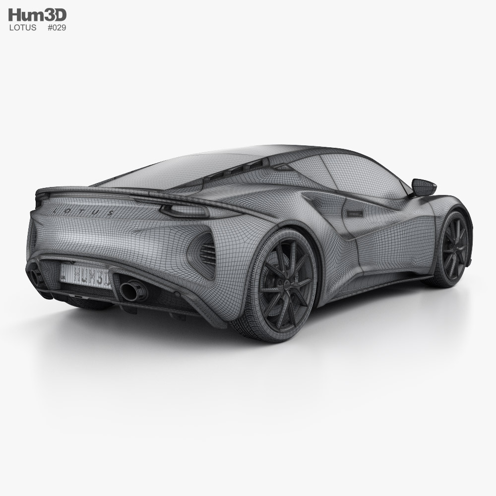 Lotus Emira First Edition 2020 3D model