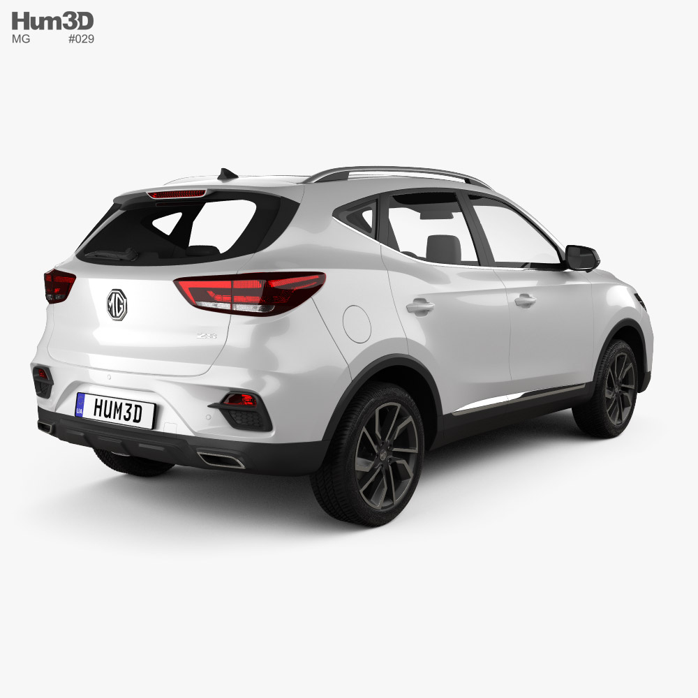 MG ZS 2024 3D model