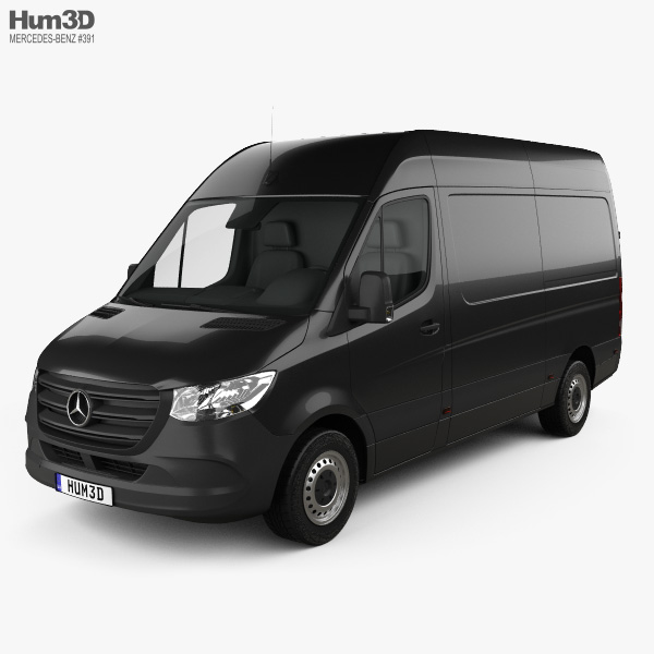 Mercedes-Benz Sprinter Panel Van L2H2 2022 3D model