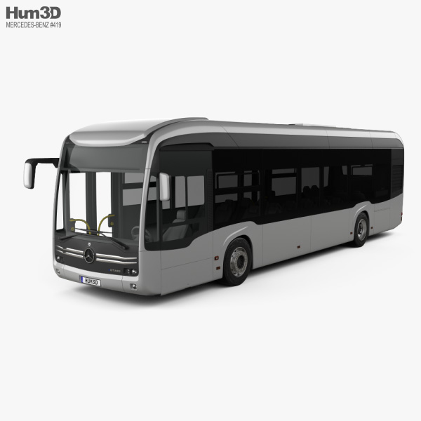 Mercedes-Benz eCitaro bus 2018 3D model