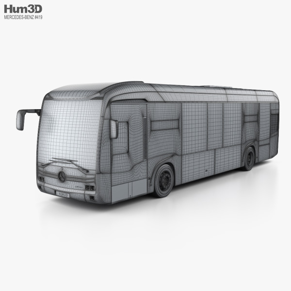 Mercedes-Benz eCitaro bus 2018 3D model