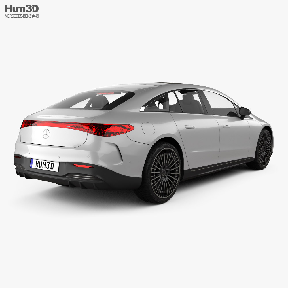 Mercedes-Benz EQS AMG-Line 2024 3D model