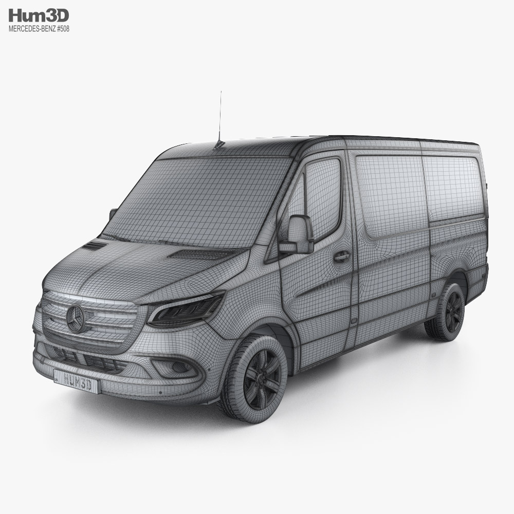 Mercedes-Benz Sprinter Panel Van L2H1 2022 3D model