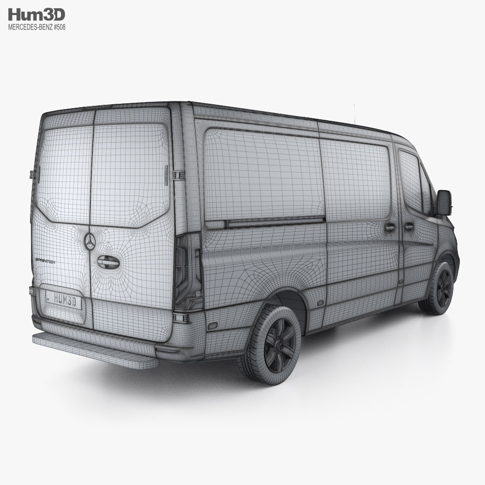 Mercedes-Benz Sprinter Panel Van L2H1 2022 3D model