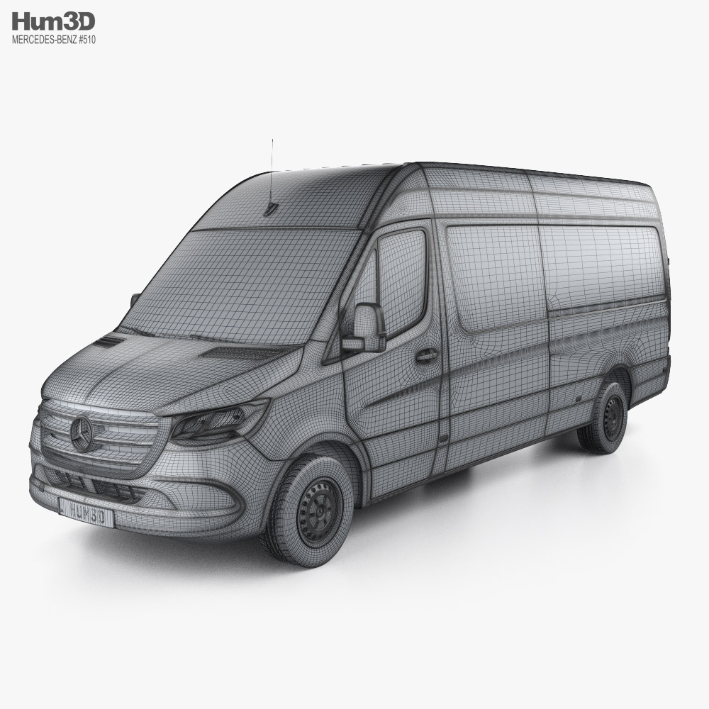 Mercedes-Benz Sprinter Panel Van L3H2 2022 3D model