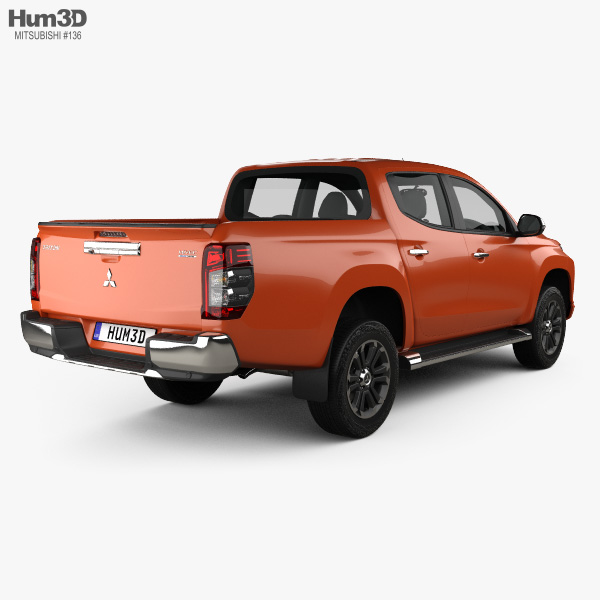 Mitsubishi Triton Double Cab 2021 3D model