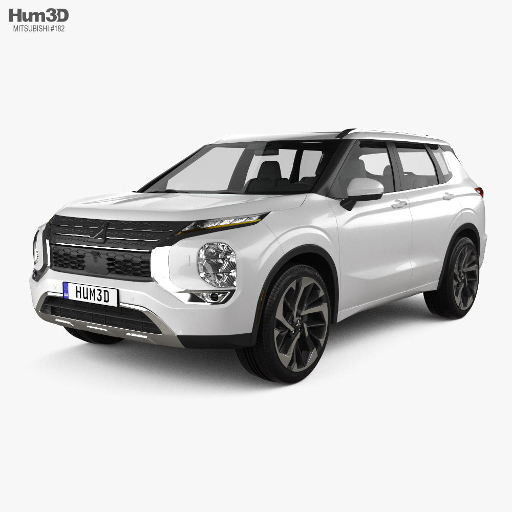 Mitsubishi Outlander SEL US-spec 2024 3D model