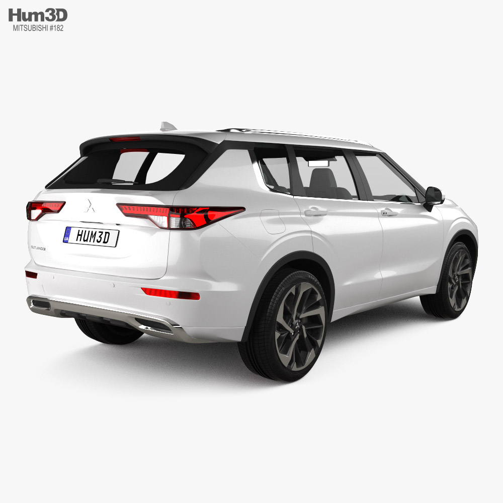 Mitsubishi Outlander SEL US-spec 2024 3D model