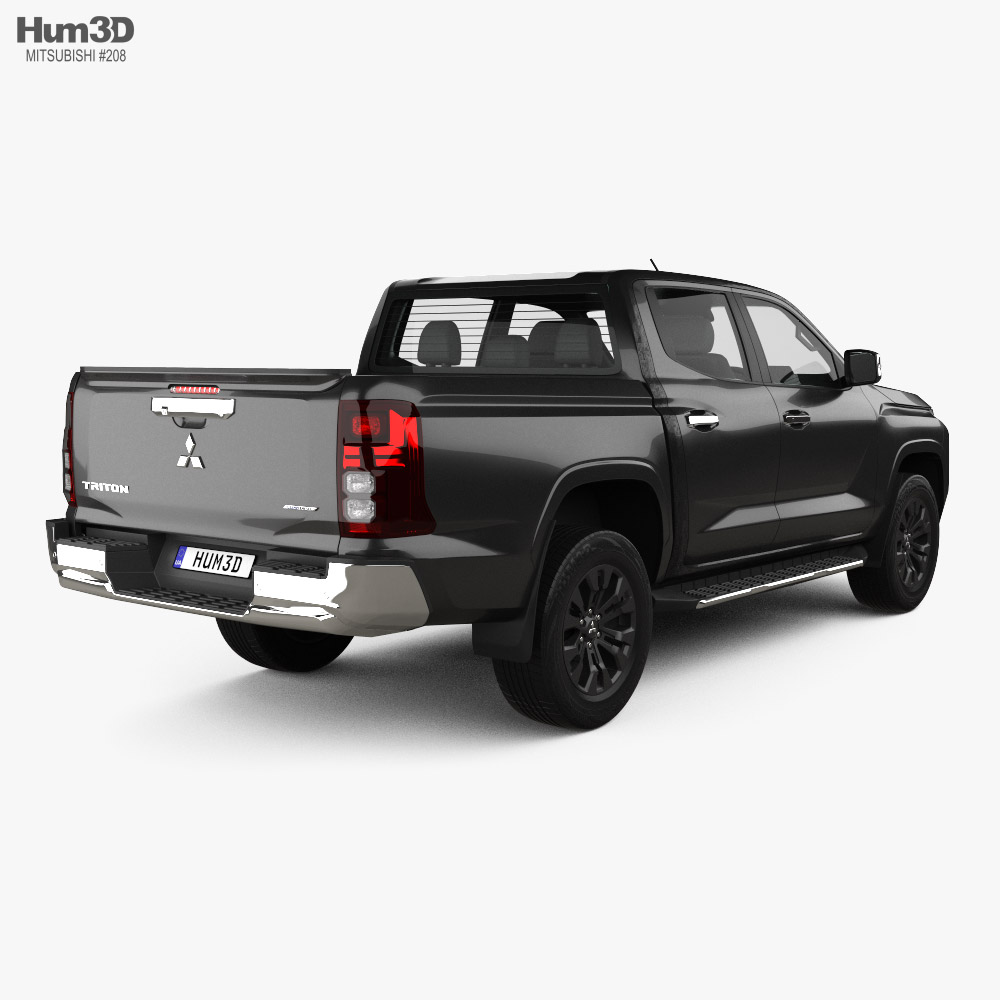 Mitsubishi Triton Double Cab GLS 2024 3D model