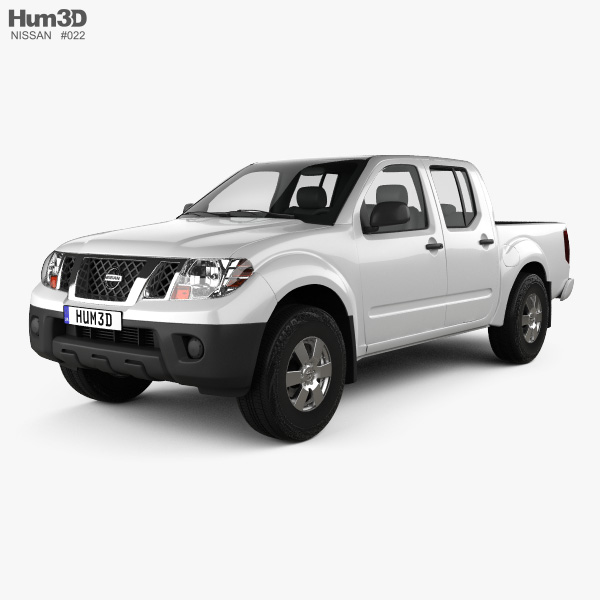 Nissan Frontier Crew Cab Short bed 2013 3D model