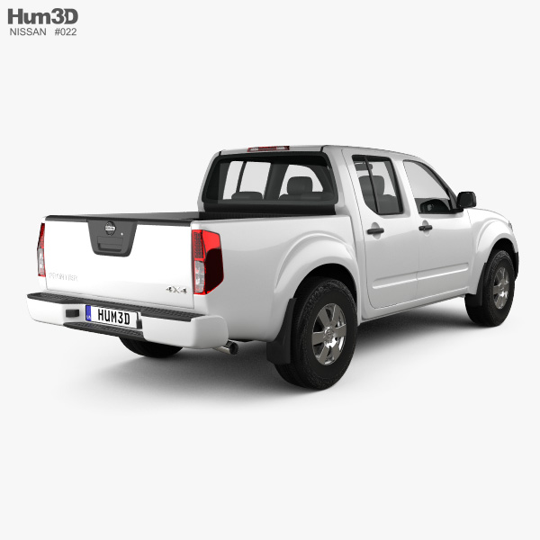 Nissan Frontier Crew Cab Short bed 2013 3D model