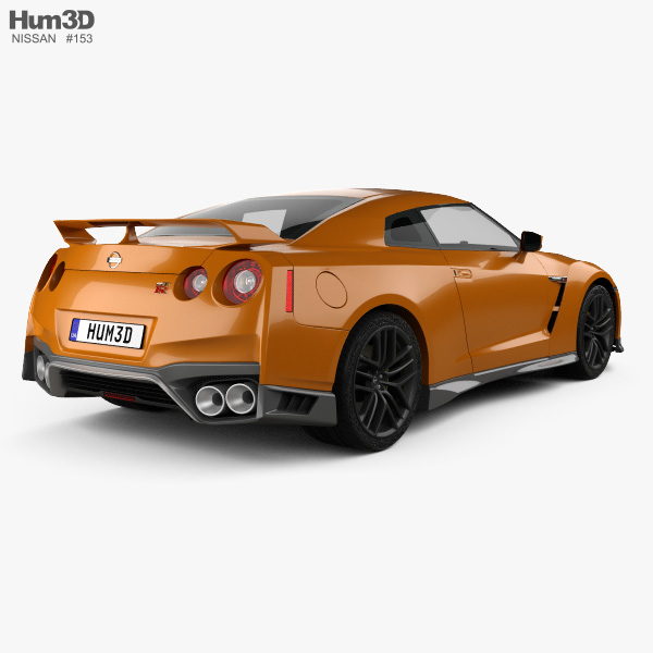 Nissan GT-R 2020 3D model