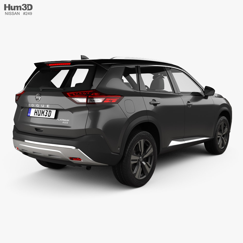 Nissan Rogue Platinum 2023 3D model