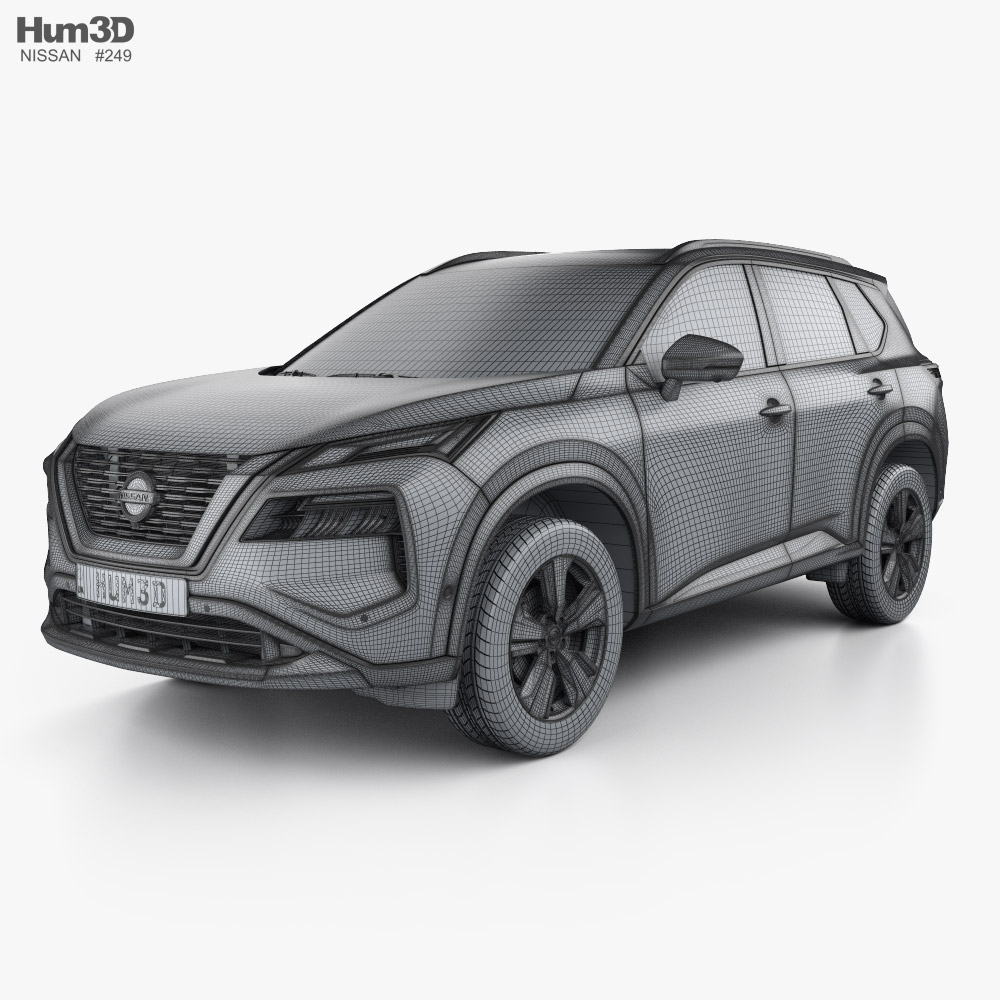 Nissan Rogue Platinum 2023 3D model