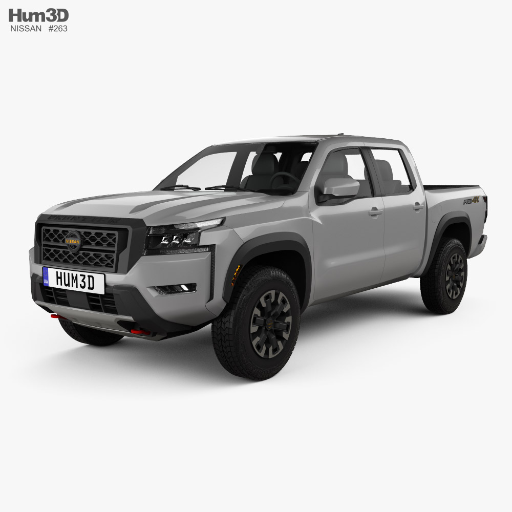 Nissan Frontier Pro-4X Crew Cab 2024 3D model